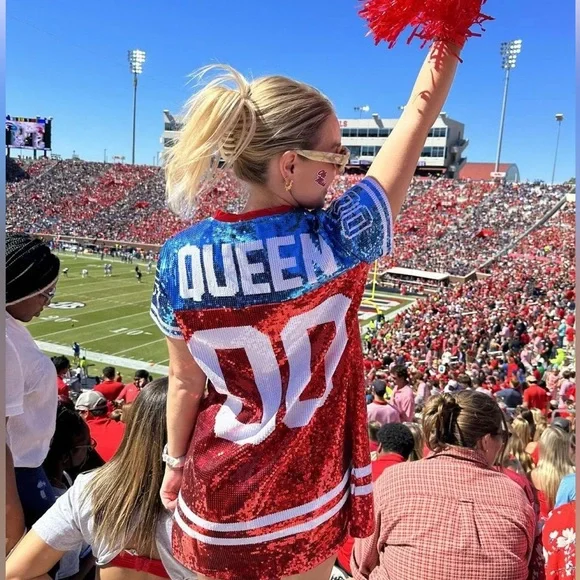 QUEEN OF SPARKLES | Dresses | Queen Of Sparkles Sequin Jersey Dress |  Poshmark
